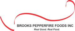 Brooks Pepperfire Foods Logo